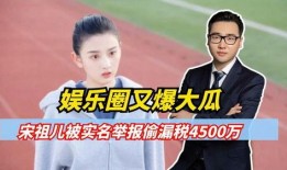 娱乐圈吃瓜爆料偷税漏税,吃瓜群众揭秘幕后真相