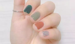 单色指甲图片,探索单色美甲艺术的简约魅力